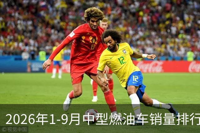 2026年1-9月中型燃油车销量排行